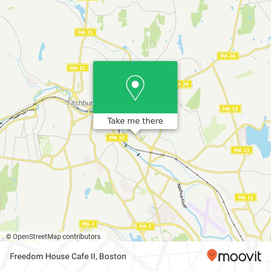 Mapa de Freedom House Cafe II