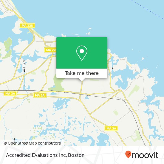 Mapa de Accredited Evaluations Inc