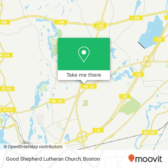 Good Shepherd Lutheran Church map