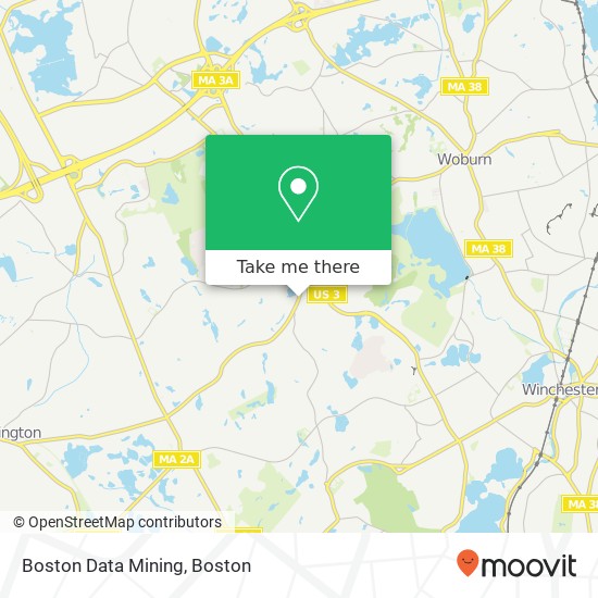 Boston Data Mining map