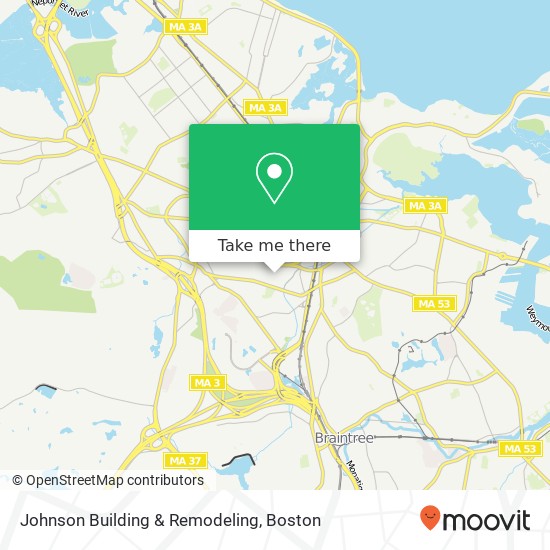 Mapa de Johnson Building & Remodeling