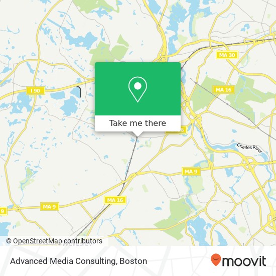 Advanced Media Consulting map