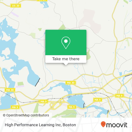 High Performance Learning Inc map