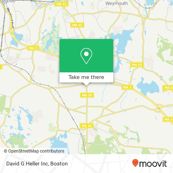 Mapa de David G Heller Inc