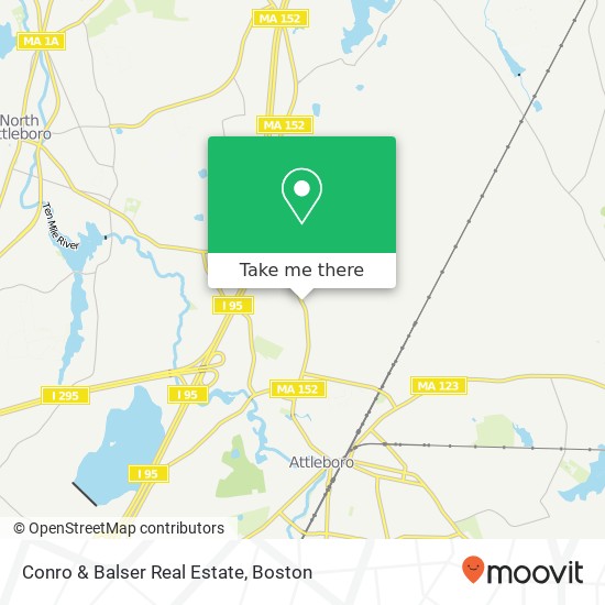 Conro & Balser Real Estate map