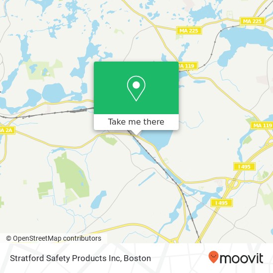 Stratford Safety Products Inc map