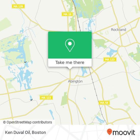 Ken Duval Oil map