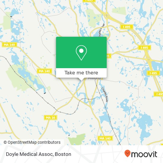 Doyle Medical Assoc map