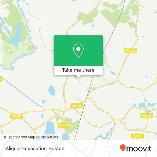 Mapa de Aliquot Foundation