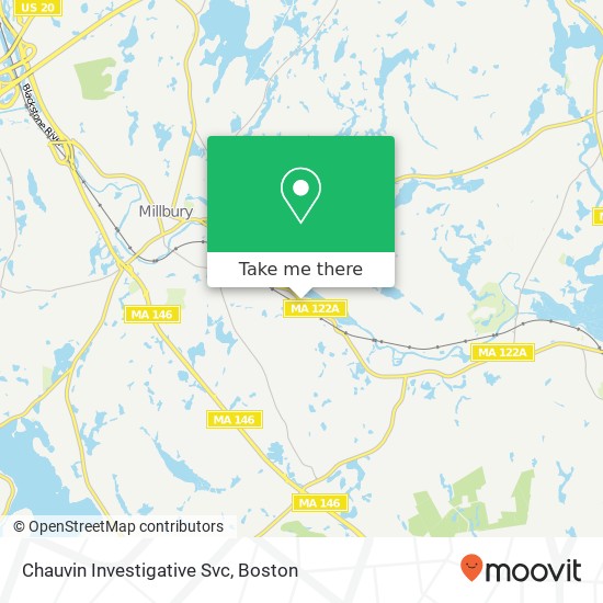 Chauvin Investigative Svc map