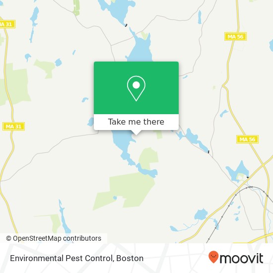 Environmental Pest Control map