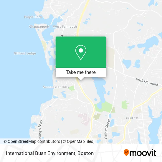 International Busn Environment map