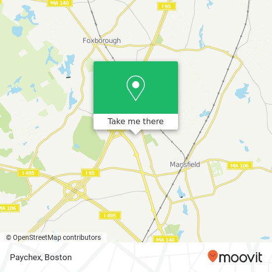 Mapa de Paychex