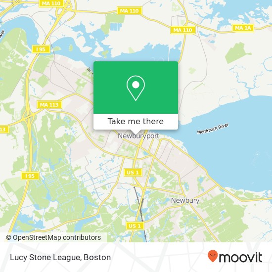 Mapa de Lucy Stone League