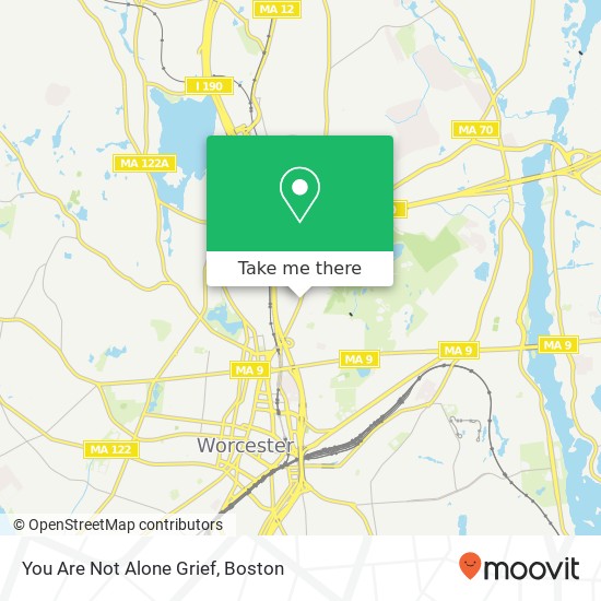 You Are Not Alone Grief map