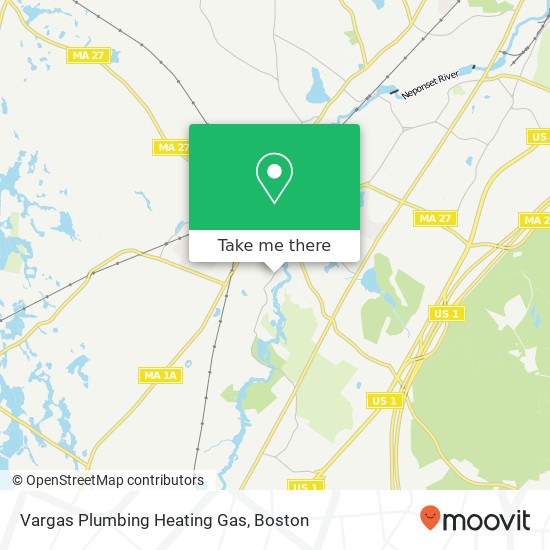 Mapa de Vargas Plumbing Heating Gas