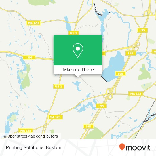 Printing Solutions map