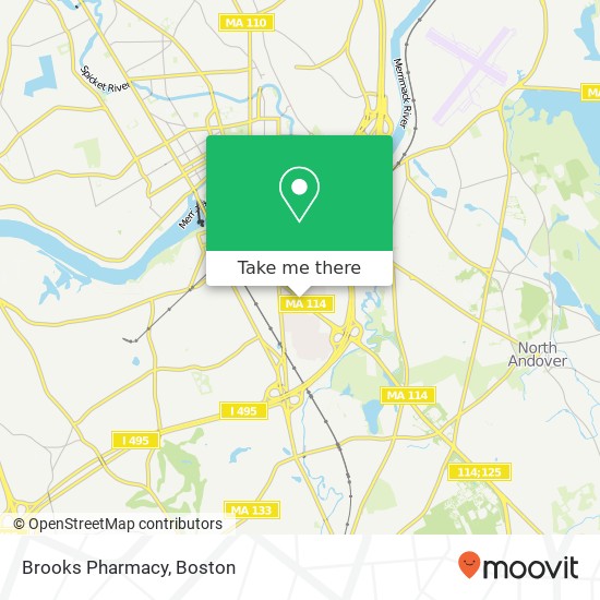 Brooks Pharmacy map