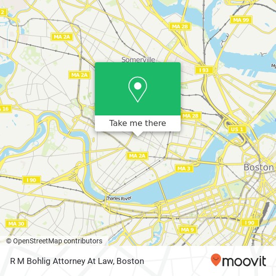 R M Bohlig Attorney At Law map