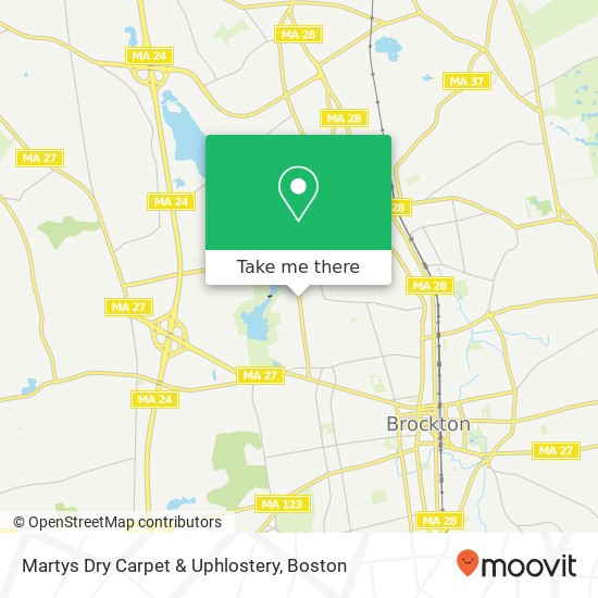 Martys Dry Carpet & Uphlostery map