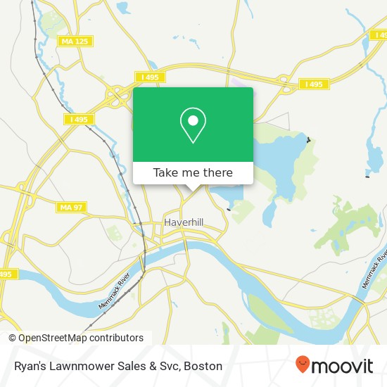 Mapa de Ryan's Lawnmower Sales & Svc