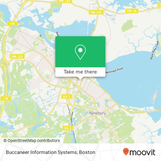Mapa de Buccaneer Information Systems
