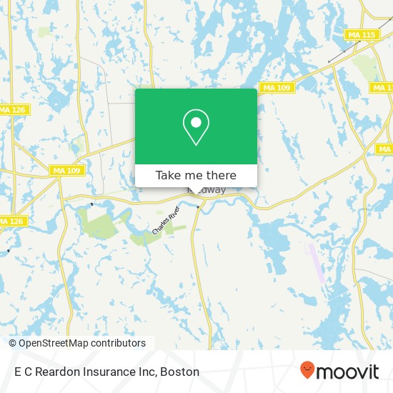 Mapa de E C Reardon Insurance Inc