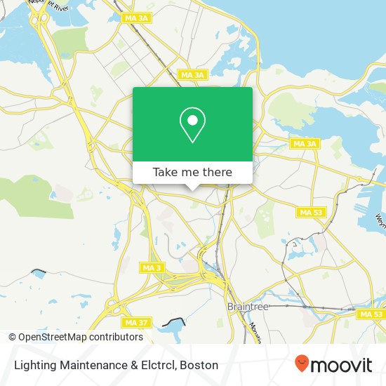 Lighting Maintenance & Elctrcl map