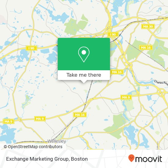 Exchange Marketing Group map