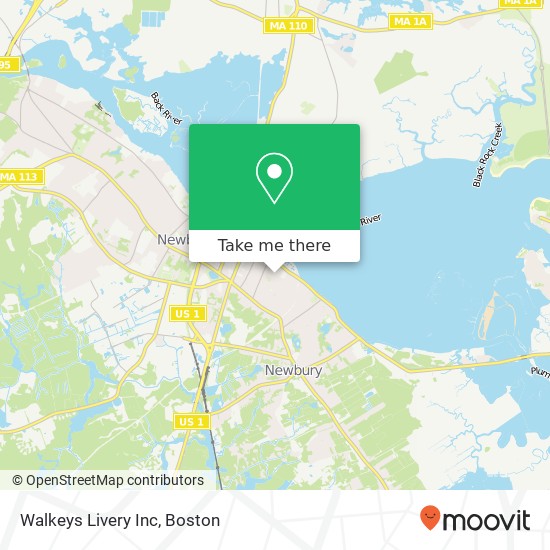 Mapa de Walkeys Livery Inc