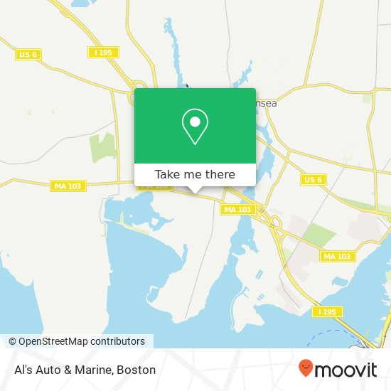 Mapa de Al's Auto & Marine