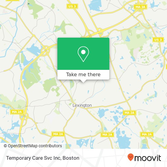 Temporary Care Svc Inc map