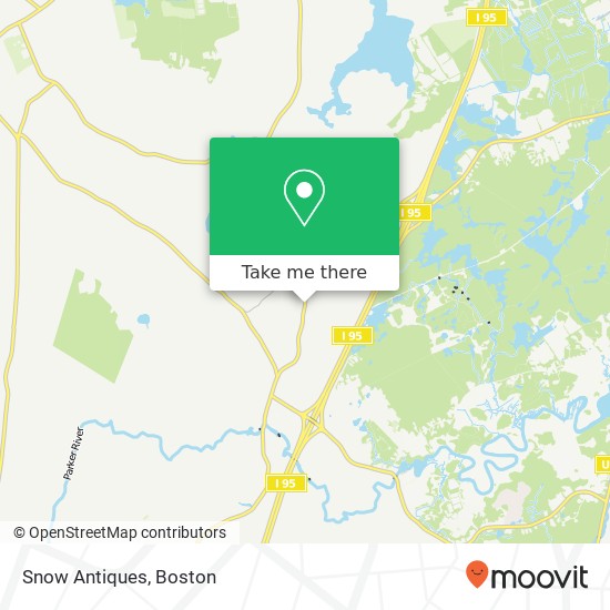 Mapa de Snow Antiques