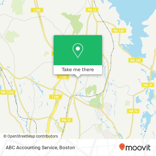 ABC Accounting Service map