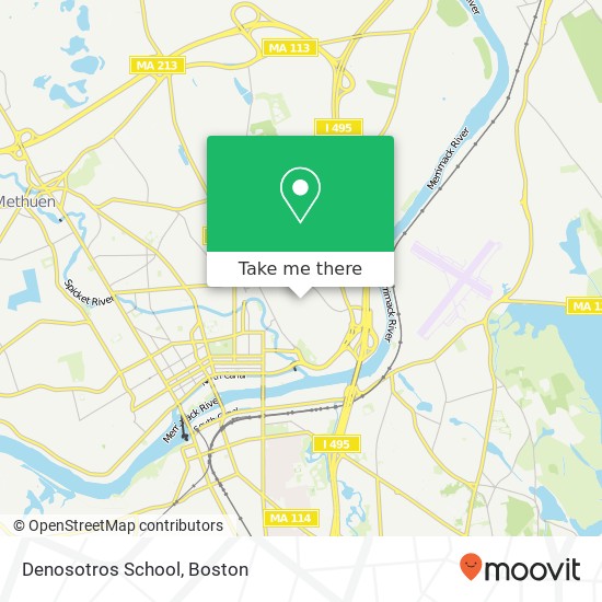 Denosotros School map