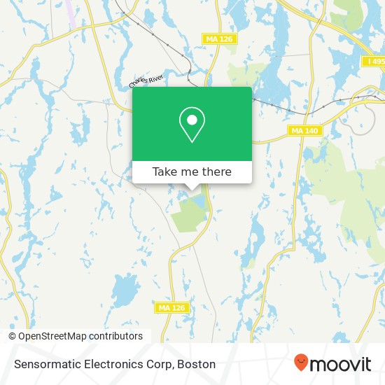 Sensormatic Electronics Corp map