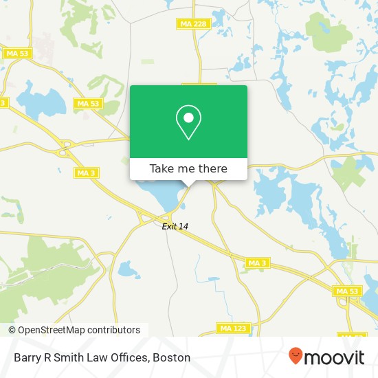 Barry R Smith Law Offices map