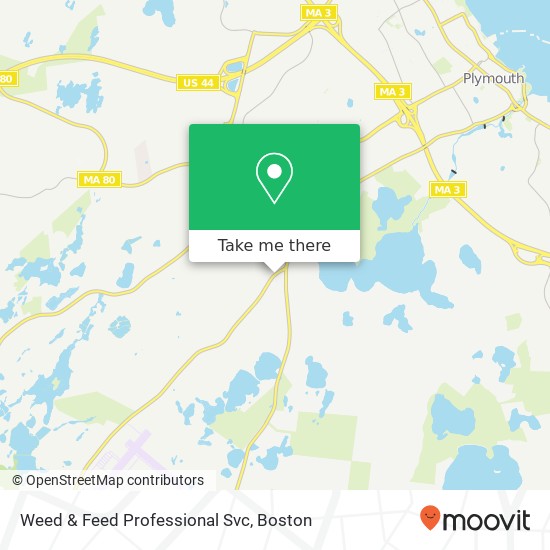 Mapa de Weed & Feed Professional Svc