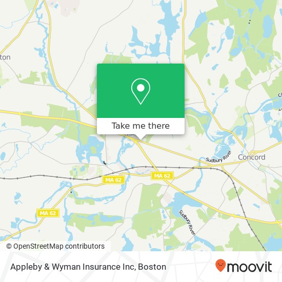 Mapa de Appleby & Wyman Insurance Inc