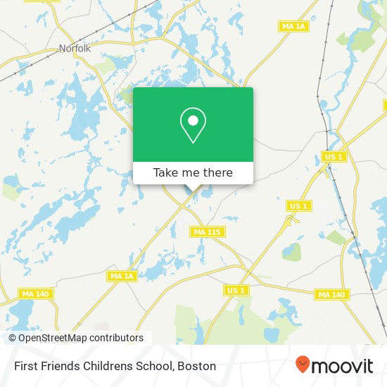 Mapa de First Friends Childrens School