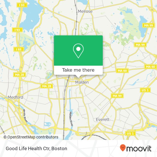 Mapa de Good Life Health Ctr