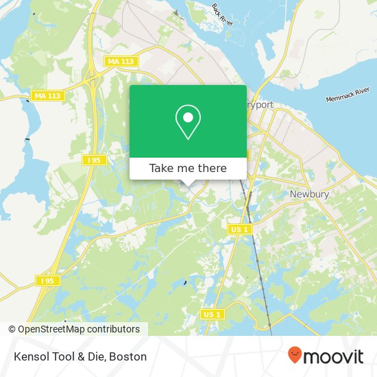 Kensol Tool & Die map