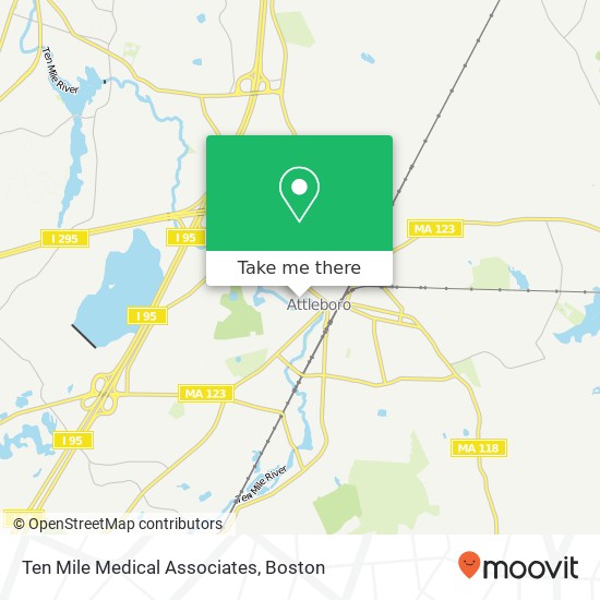 Ten Mile Medical Associates map