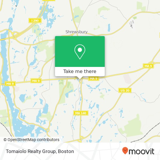 Mapa de Tomaiolo Realty Group