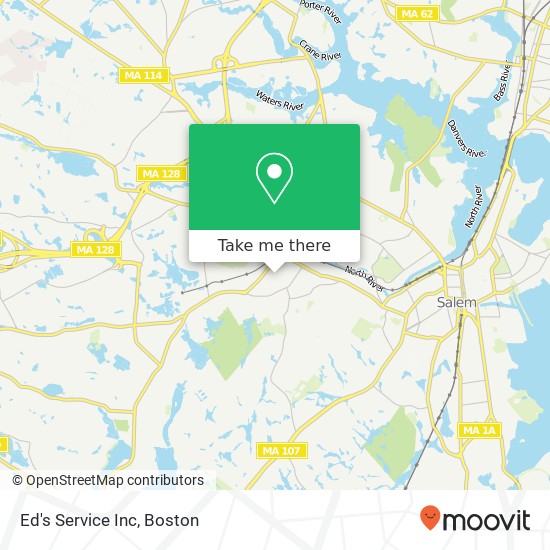 Ed's Service Inc map