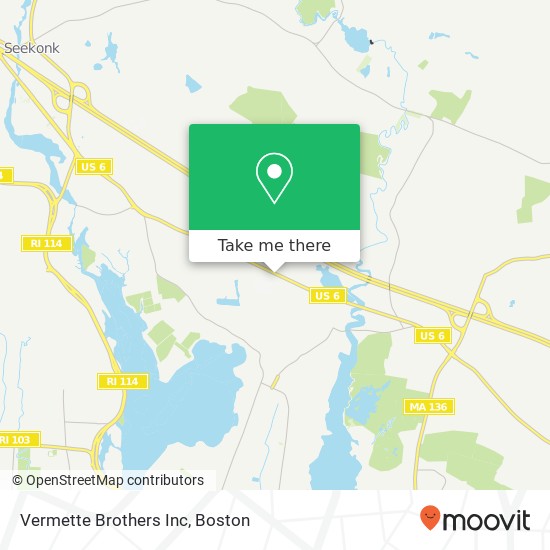 Mapa de Vermette Brothers Inc