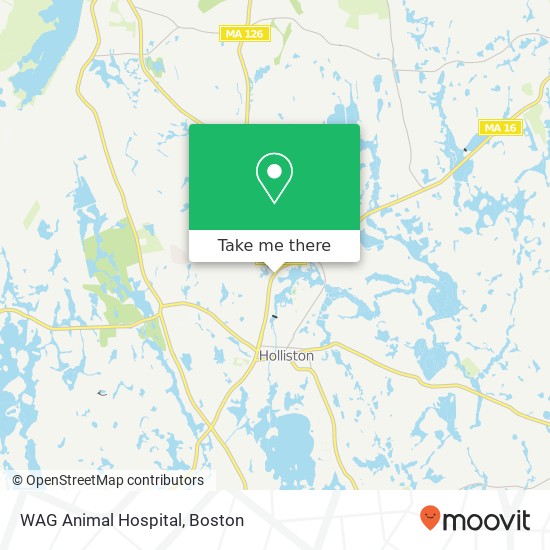 WAG Animal Hospital map