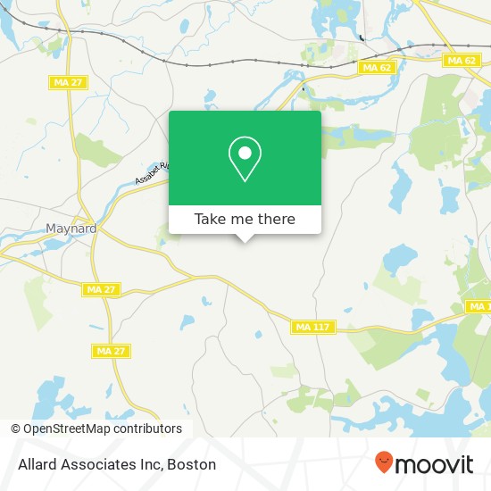 Mapa de Allard Associates Inc