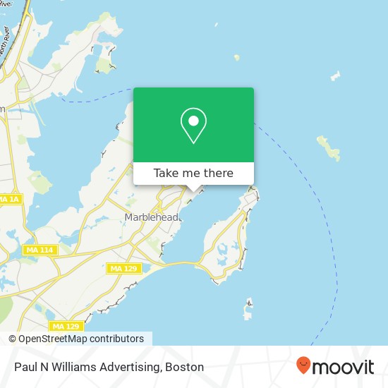 Mapa de Paul N Williams Advertising