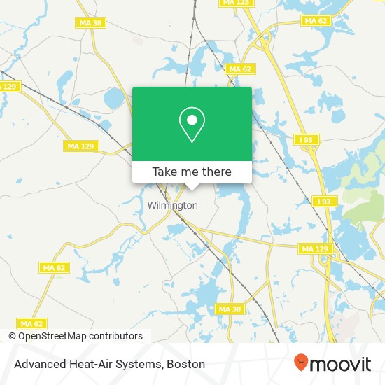 Mapa de Advanced Heat-Air Systems